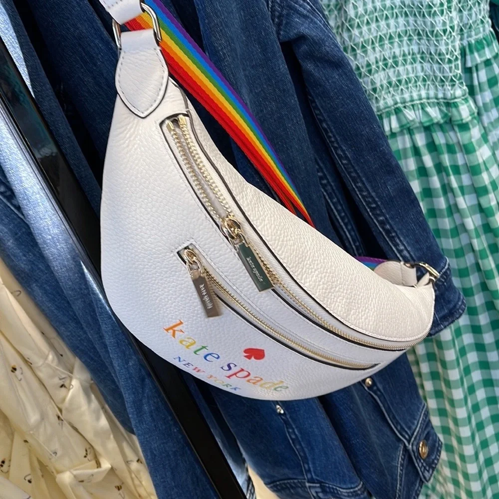 Kate Spade leila belt bag White Dove